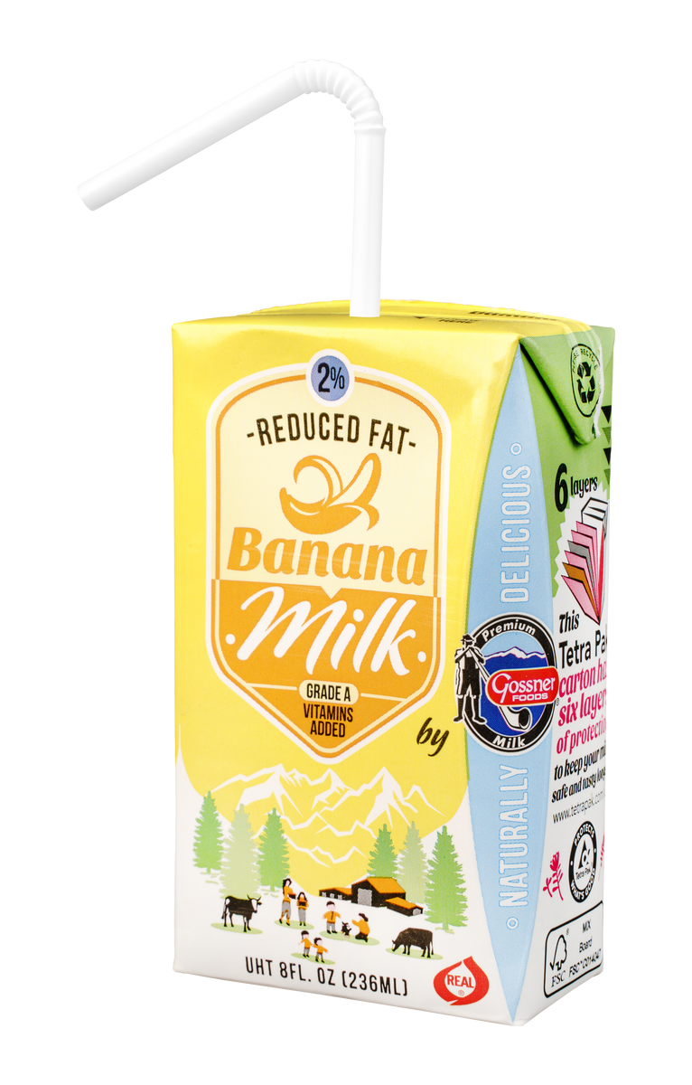 2% Banana Milk – Gossner Foods