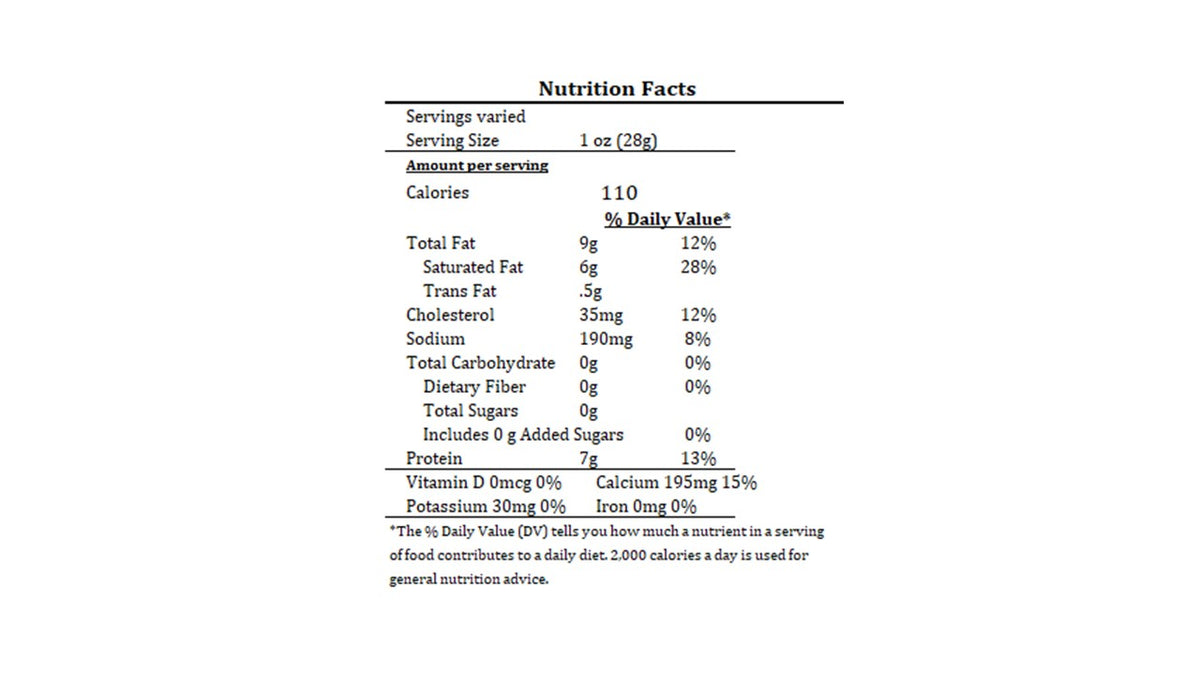 Colby Jack Sliced Gossner Foods
